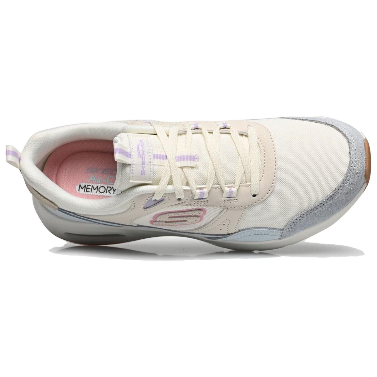 Skechers Sport Abrasion Resistant Support Low top Running Shoes Women’s Beige Blue