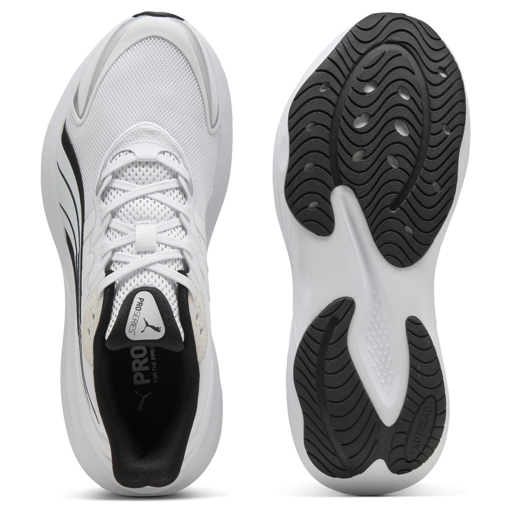 PUMA Pulse Pro Slip Resistant Abrasion Resistant Low top Casual City Commuting Running Shoes Unisex White