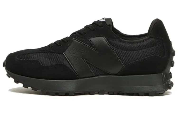 New Balance NB 327 Comfortable Coverage Breathable Low top Casual Trail Running Shoes Men's Black