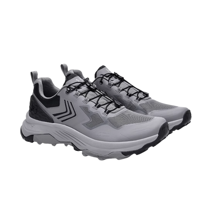 Under Armour Pu Abrasion Resistant Support Low top Trail Running Shoes Men’s Gray