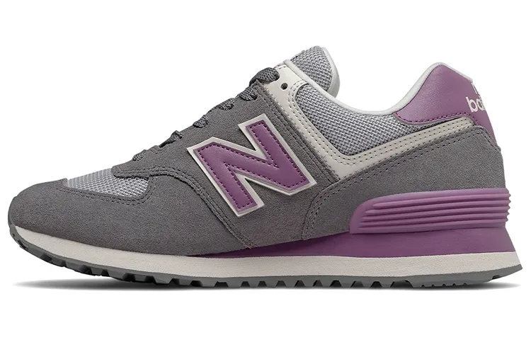 New Balance NB 574 Multicolor Textile, Synthetic Leather Cushioning Abrasion Resistant Breathable Low top Running Shoes