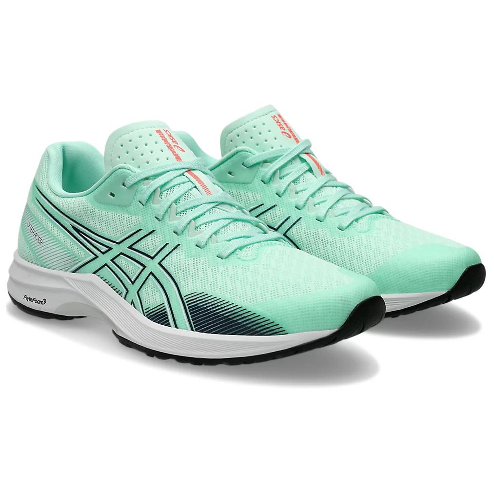 ASICS Abrasion Resistant Low top Running Shoes Women’s White Green