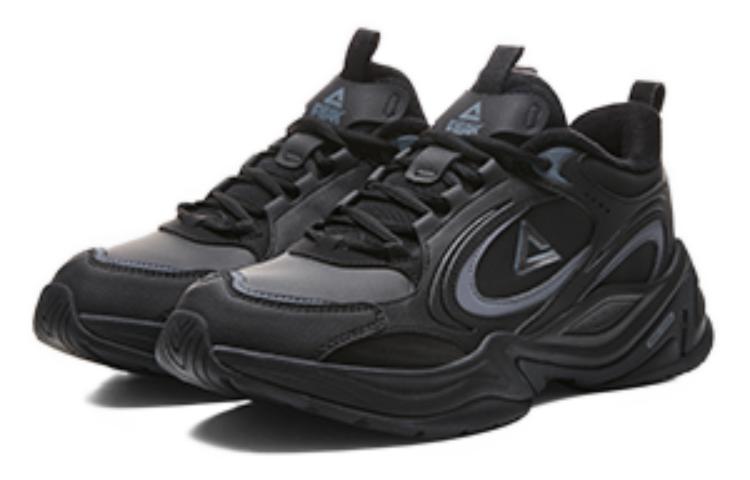 PEAK Taichi Origin Return Slip Resistant Abrasion Resistant Low top Running Shoes Men’s Black