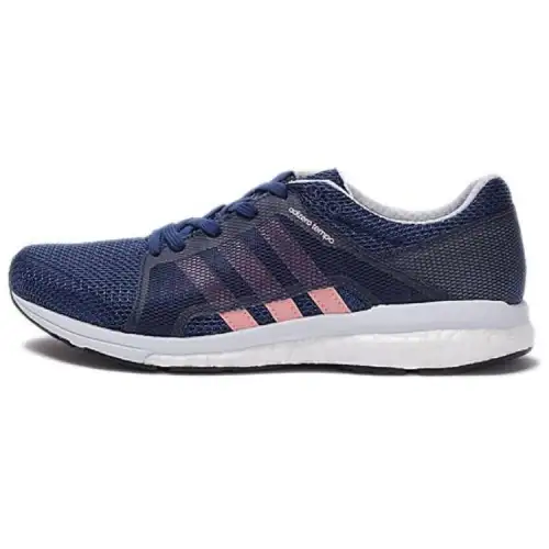 Adidas Adizero Cushioning, Wear Resistant Low top Long Distance Running Sprint Running Shoes Women's Blue