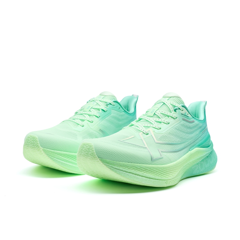 XTEP 2000km 3.0 Fabric Low top Training Running Shoes Men’s Elf Green Teal