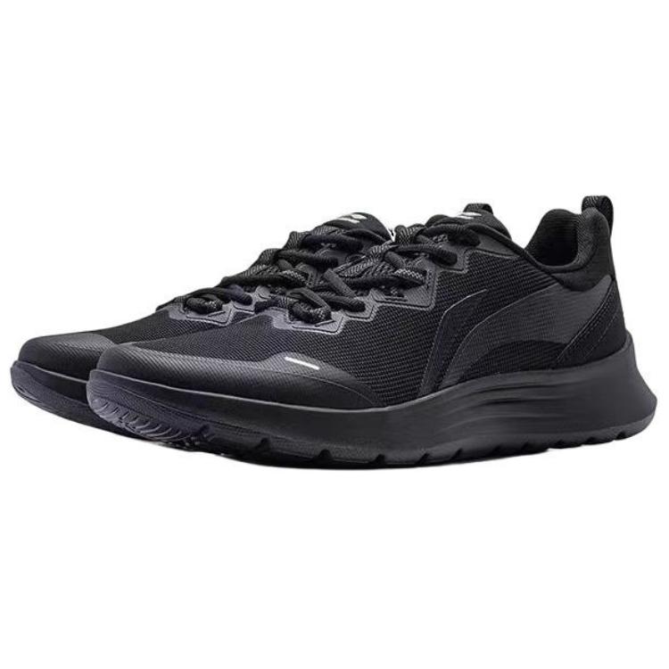 Li Ning Slip Resistant Abrasion Resistant Low top Casual Running Shoes Women’s Black