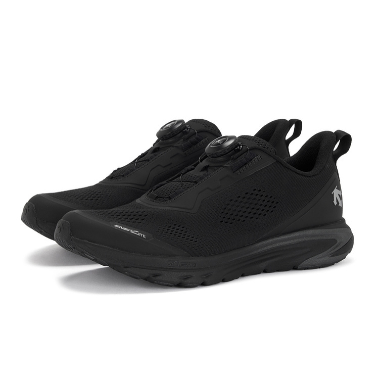 DESCENTE Enerzite Abrasion Resistant Breathable Rebound Casual City Commuting Running Shoes Women’s Black