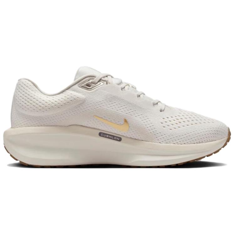 Nike Winflo 11 Phantom Light Orewood Brown Coconut Milk Metallic Gold Women’s