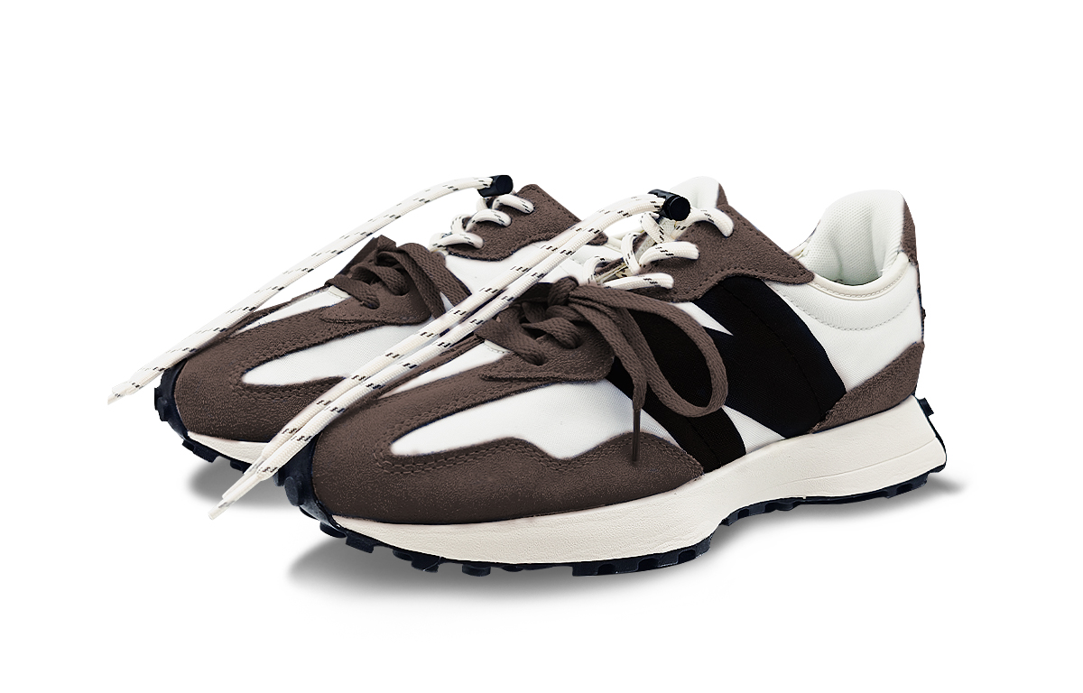 New Balance NB 327 Low top Casual City Commuting Running Shoes Unisex Brown