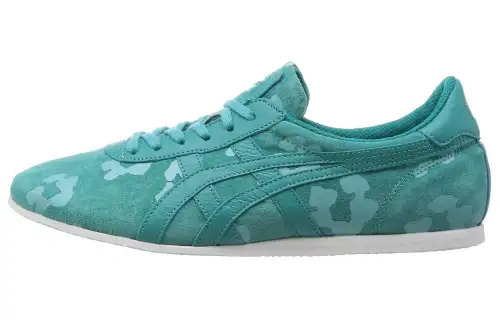 Onitsuka Tiger Tai Chi Hiina Comfortable Lightweight Abrasion Resistant Low top Running Shoes Women's Lake Blue