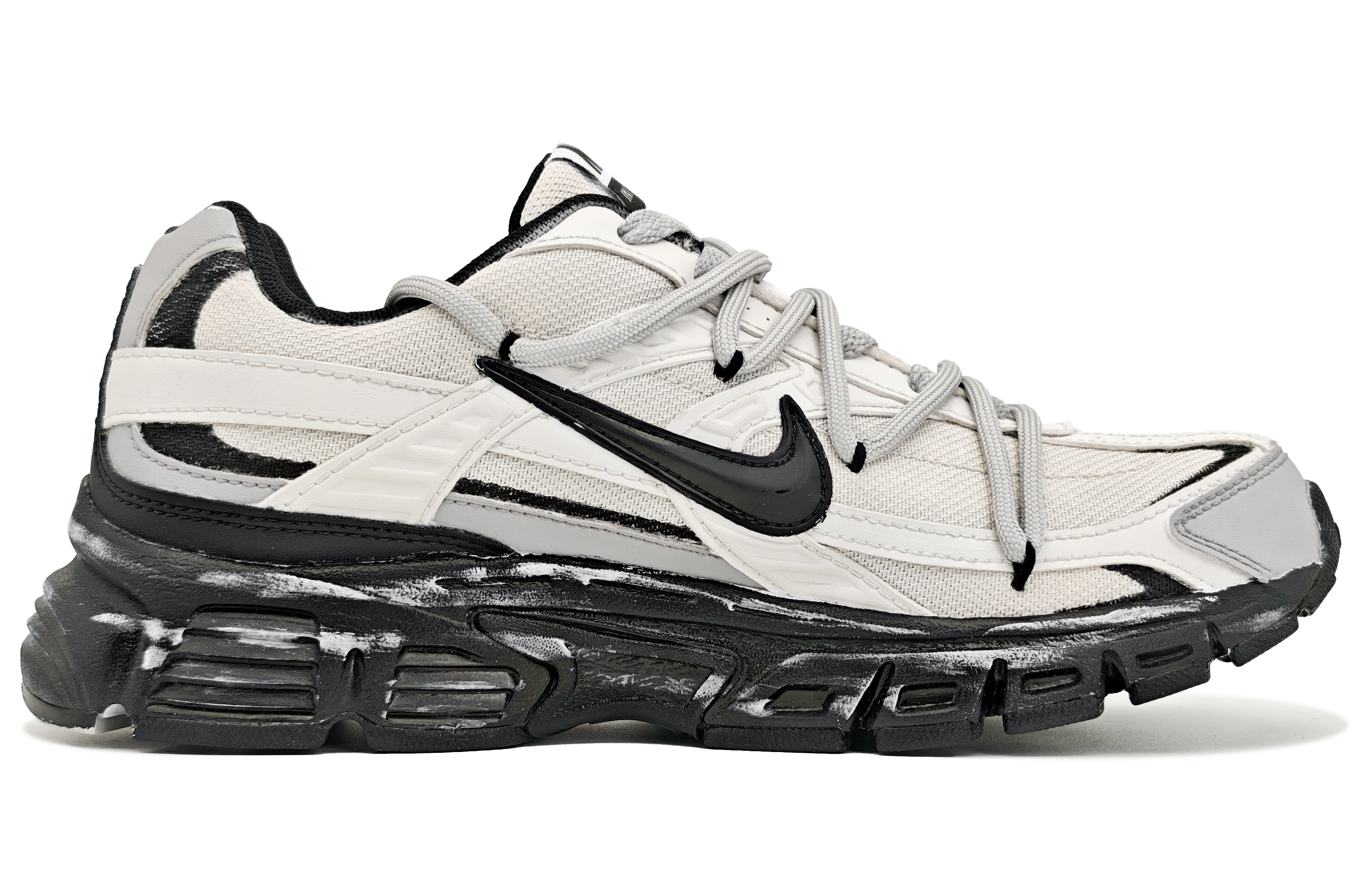 Nike Initiator Cow Split Leather Abrasion Resistant Lightweight Wear resistant And Lightweight Low top