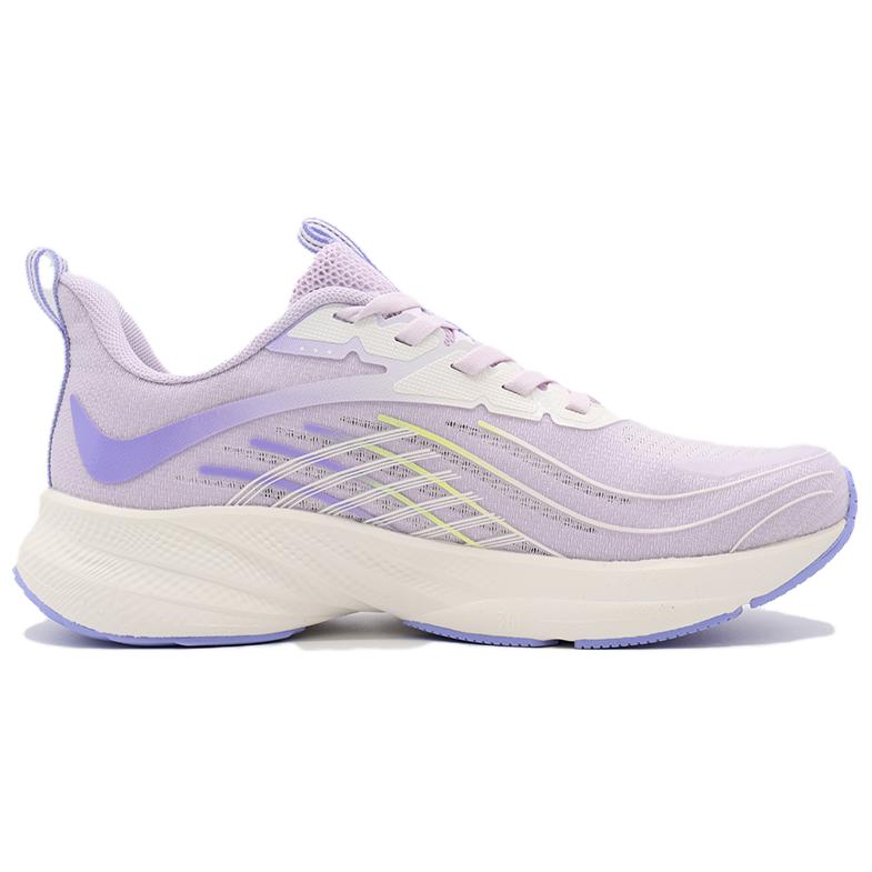 361° Comfortable And Breathable Abrasion Resistant Low top Casual Running Shoes Women’s White Purple