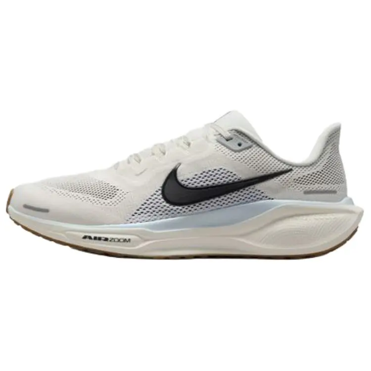 Nike Pegasus 41 Soft And Comfortable Breathable Low top Casual Running Shoes Men's Beige Gray