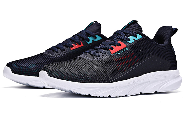 361° Abrasion Resistant Slip Resistant Low top Running Shoes Men’s Blue Red