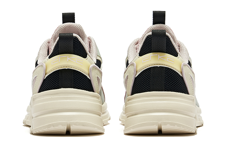 Erke Abrasion Resistant Low top Running Shoes Women’s Warm Linen Mist Pink