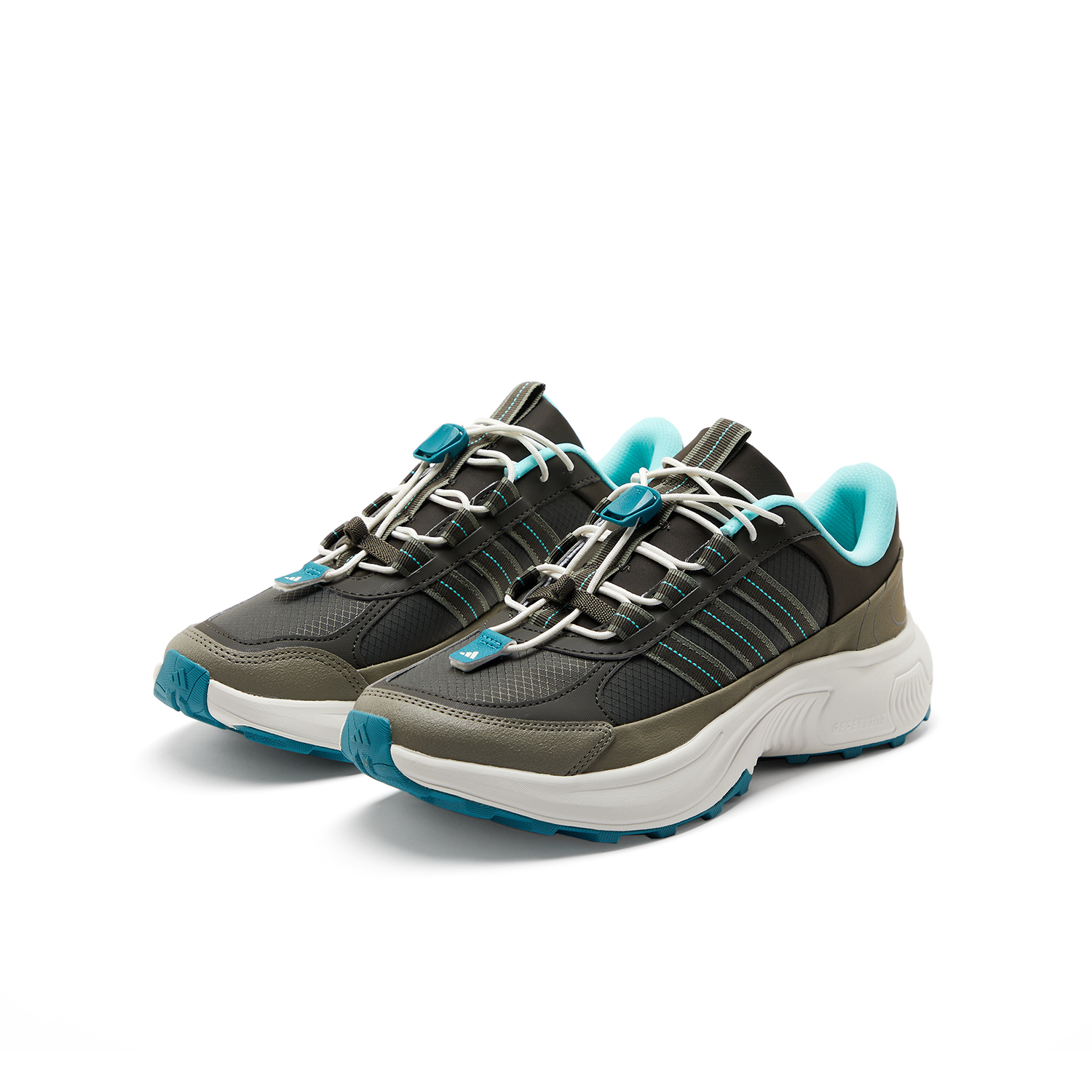 Adidas ROAM WANDER Comfortable Cushioning Slip Resistant Low top Mountaineering & Hiking Shoes Men’s Green