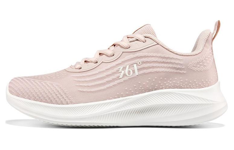 361° Breathable And Lightweight Low top Casual Running Shoes Women’s White Pink