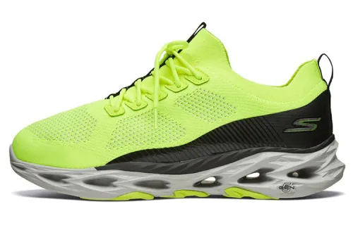 Skechers GO RUN Running Shoes Men's Low Top Yellow/Black