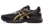 Asics Gel Pursue 5 Textile, Synthetic Leather Abrasion Resistant Low top Running Shoes Men's Black