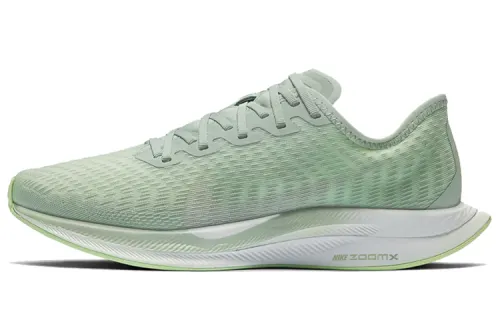 Nike Pegasus turbo 2 ZOOM X RISE Comfortable Simple non-slip lightweight Low top Casual running shoes Women's light grass green