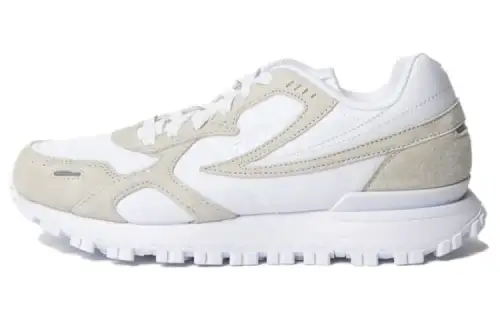 FILA Zagato Abrasion Resistant Low top Running Shoes Unisex Beige