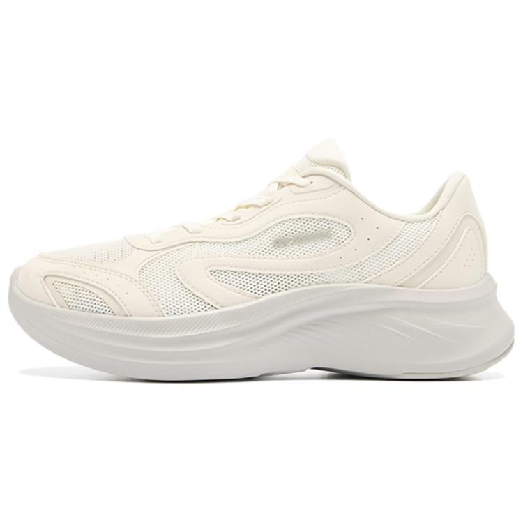 QIAODAN Slip Resistant Abrasion Resistant Low top Casual Running Shoes Women’s White