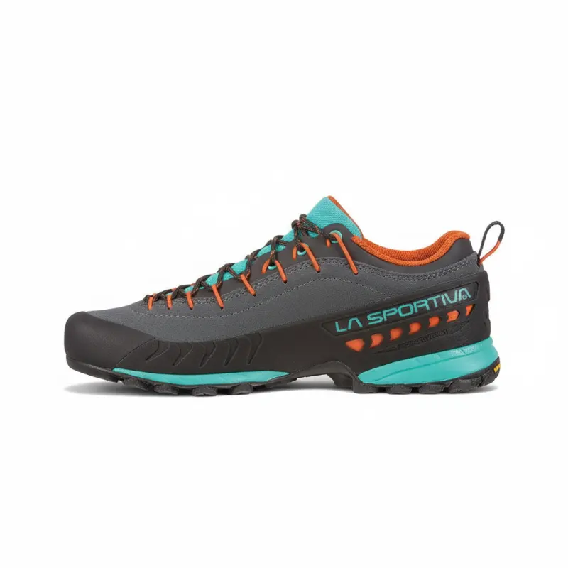 LA SPORTIVA Slip Resistant Abrasion Resistant Low top Outdoor Shoes Women's Gray Green