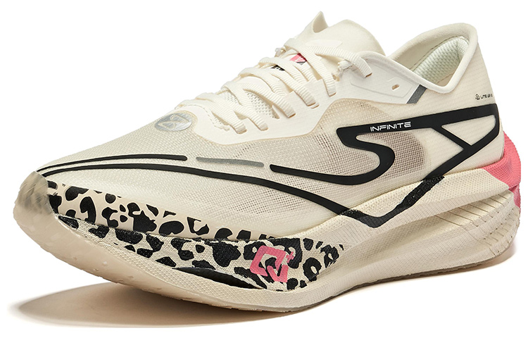 Erke Cyan Realm 2.0 Cushioning, Wear Resistant Low top Training Running Shoes Men’s Pink Leopard