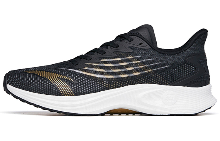 Anta MACH 2.0 Nitrogen Technology Professional Abrasion Resistant Breathable Low top Running Shoes Men’s Black