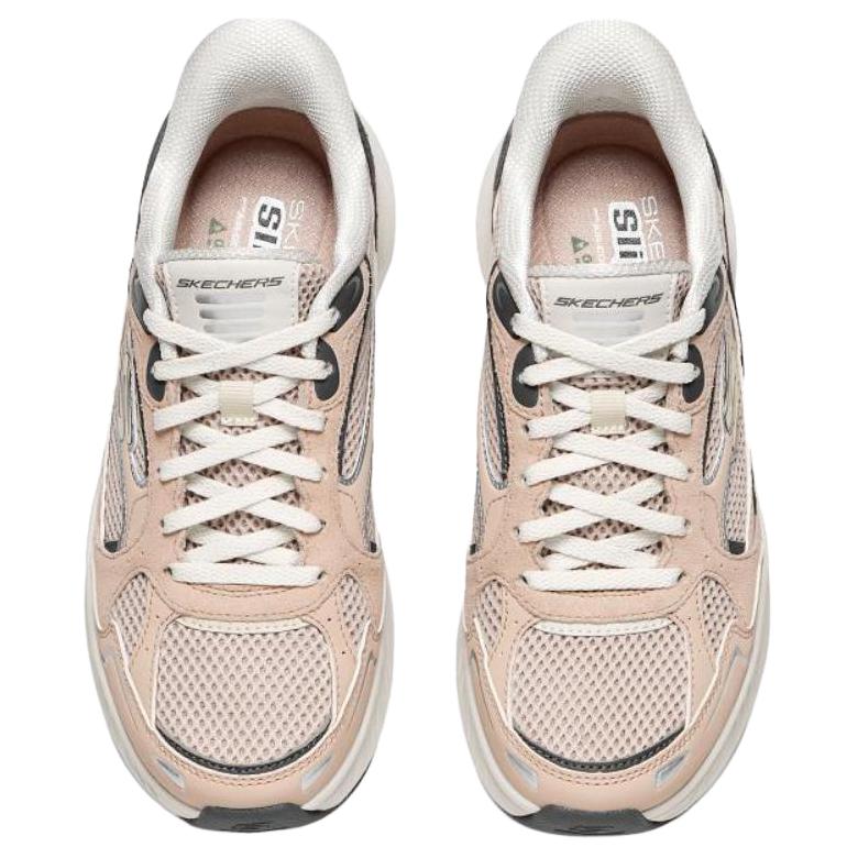 Skechers Edgeride Cushioning Breathable Lightweight Low top Casual Running Shoes Women’s Pink