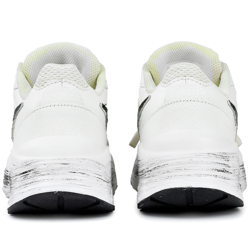 Nike Air Max Fusion Abrasion Resistant Abrasion Resistant Low top Running Shoes Women’s White Black