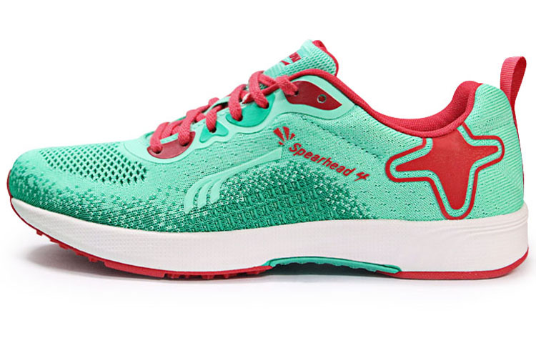 DO WIN Comfortable Cushioning Slip Resistant Abrasion Resistant Low top Running Shoes Unisex Green