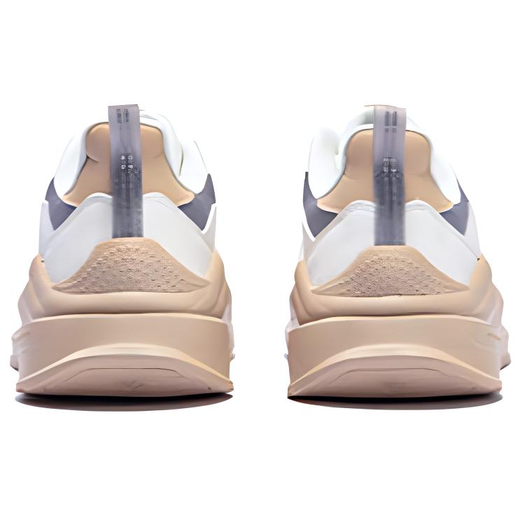 361° Abrasion Resistant Slip Resistant Low top Sprint Running Shoes Women’s White Brown