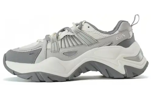 FILA SOFIA 1S+ Fish Bone 1S+ Textile, Synthetic Leather Low top Chunky Sneakers Women's Gray