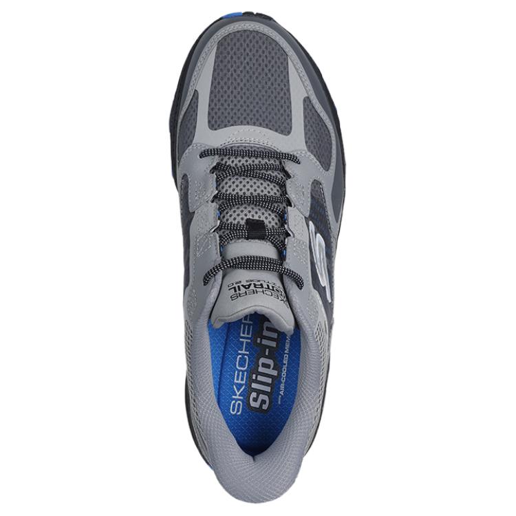 Skechers Low top Running Shoes Men’s Gray Blue