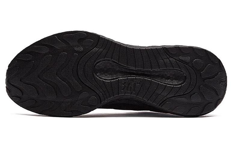 361° Comfortable Slip Resistant Abrasion Resistant Low top Running Shoes Men’s Black Gray
