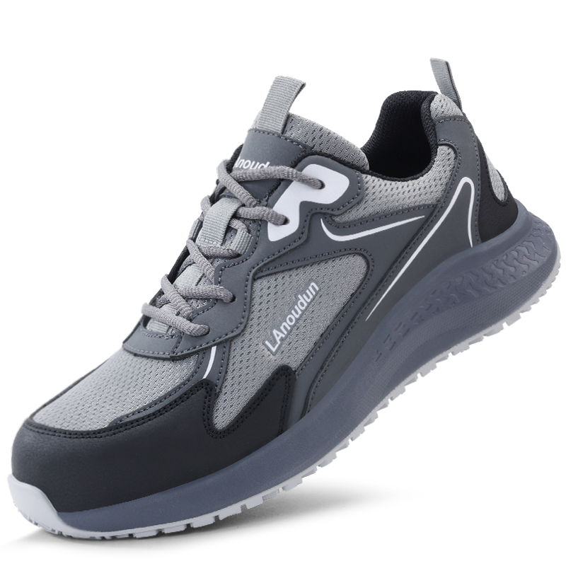 LANOUDUN Non slip Lightweight Low top Outdoor Shoes Unisex Slate Gray