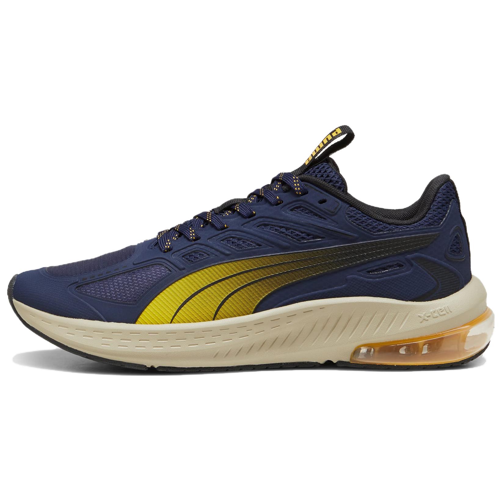 PUMA X Cell Lightspeed Slip Resistant Abrasion Resistant Low top Casual Running Shoes Men's Marine Blue