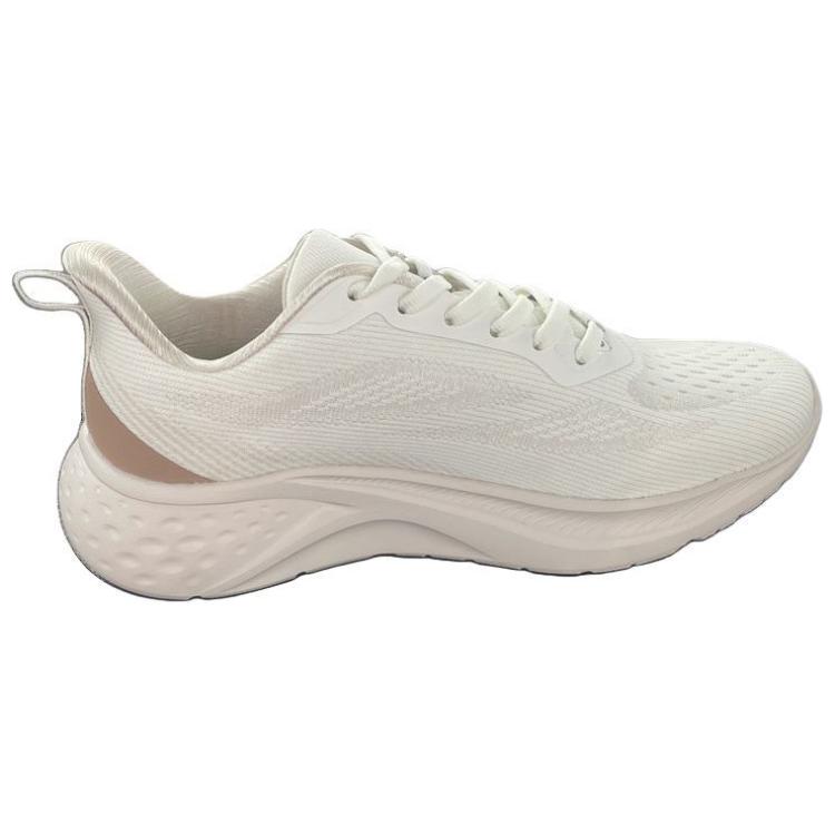Erke Abrasion Resistant Breathable Abrasion Resistant Breathable Low top Running Shoes Women’s White Pink