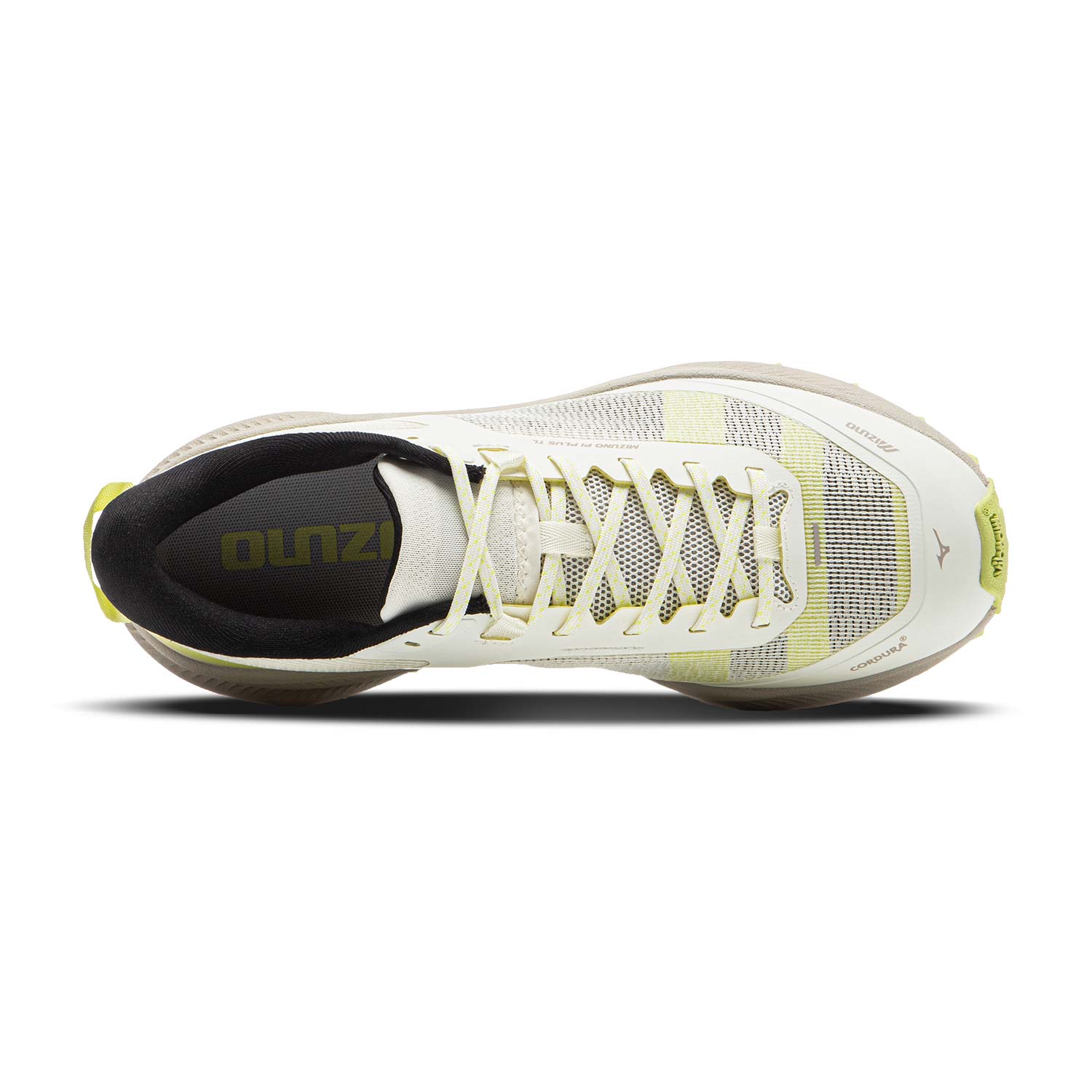 Mizuno Fabric Slip Resistant And Breathable Slip Resistant And Breathable Low top Running Shoes Unisex Gray Yellow