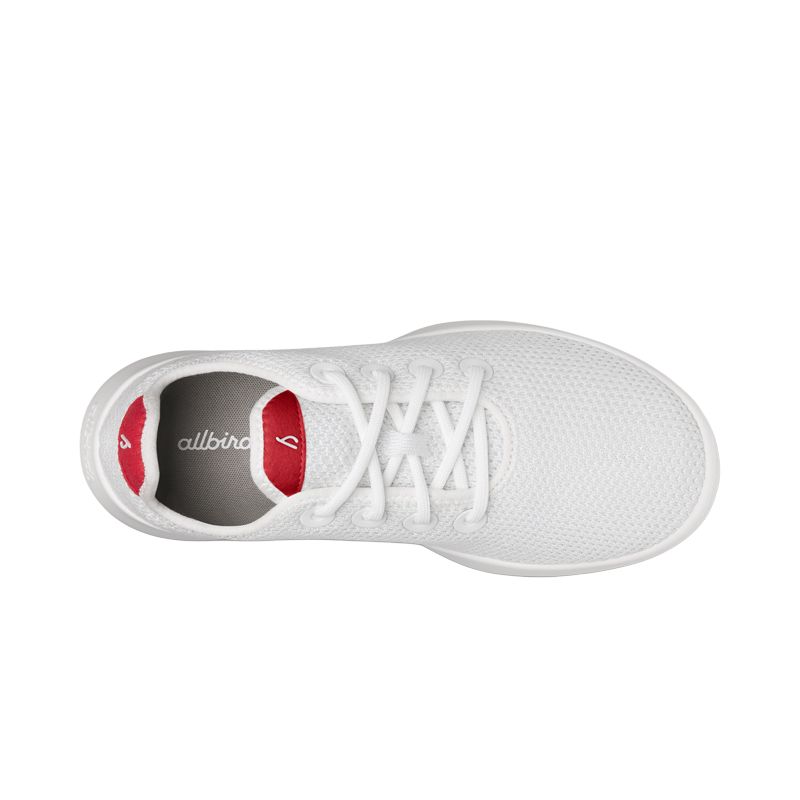 Allbirds Tree Runner Slip Resistant Abrasion Resistant Low top Casual City Commuting Running Shoes Men’s White