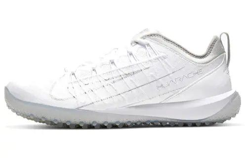 Nike Alpha Huarache 7 Pro Tf Lax 'White Metallic Silver'