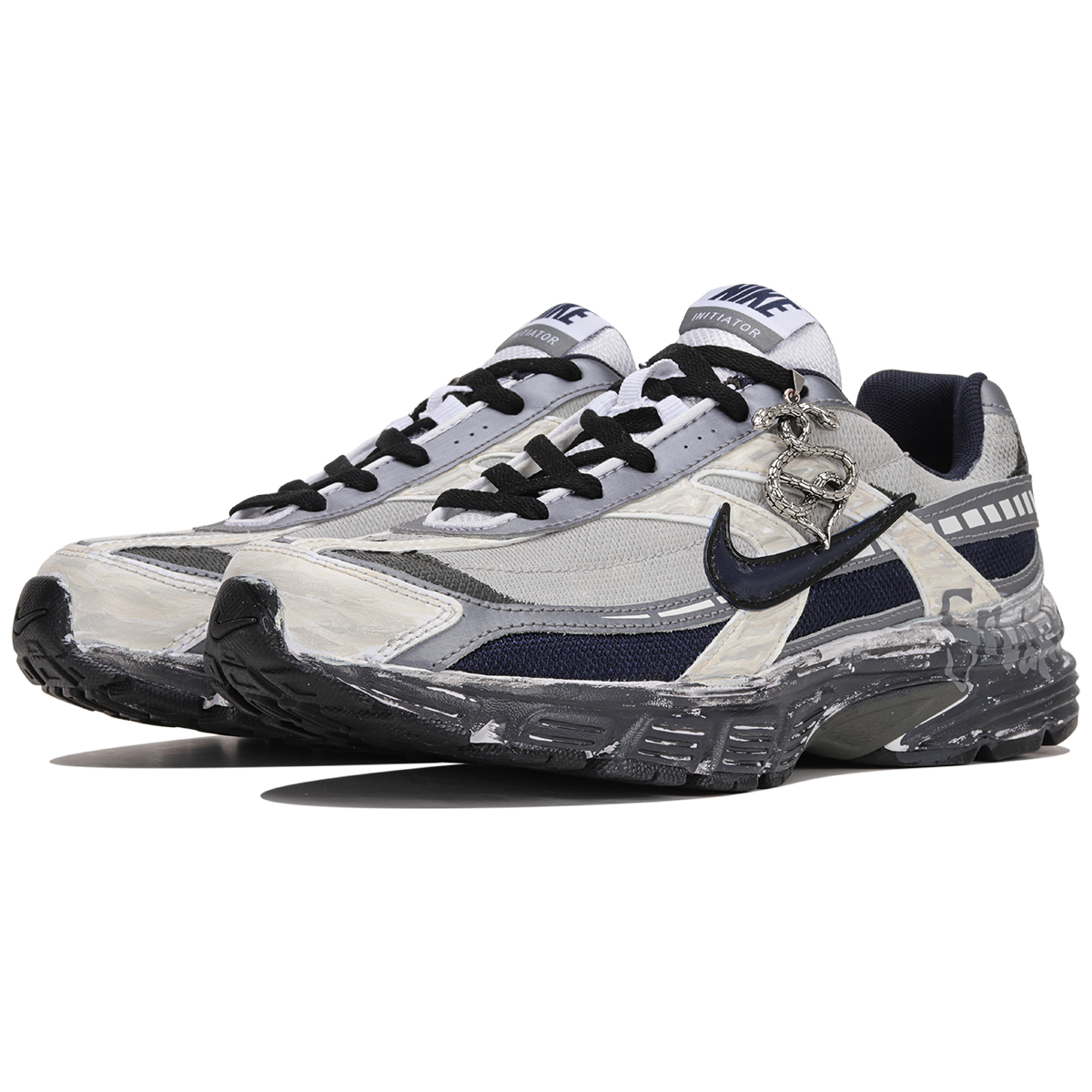 Nike Initiator Abrasion Resistant Slip Resistant Abrasion Resistant Slip Resistant Low top Casual Running Shoes Men’s