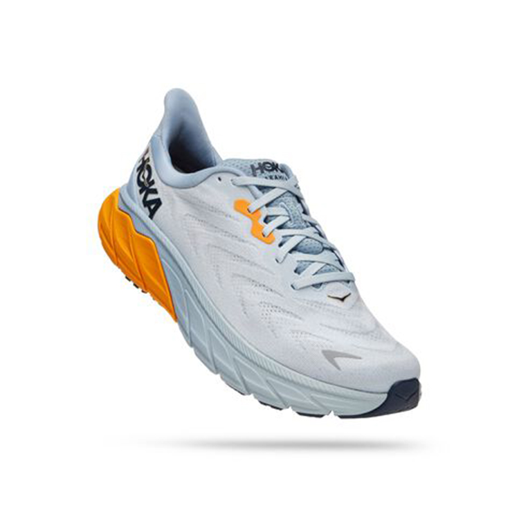 HOKA ONE ONE Arahi 6 Plein Air Blue Fog Orange