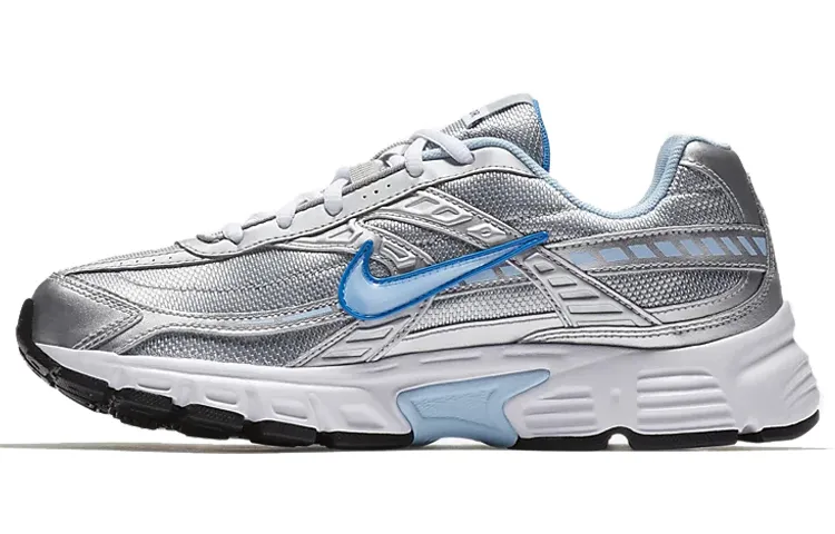 Nike Initiator Running Shoes Women's Low-top Metallic Silver/White/Cool Gray/Ice Blue