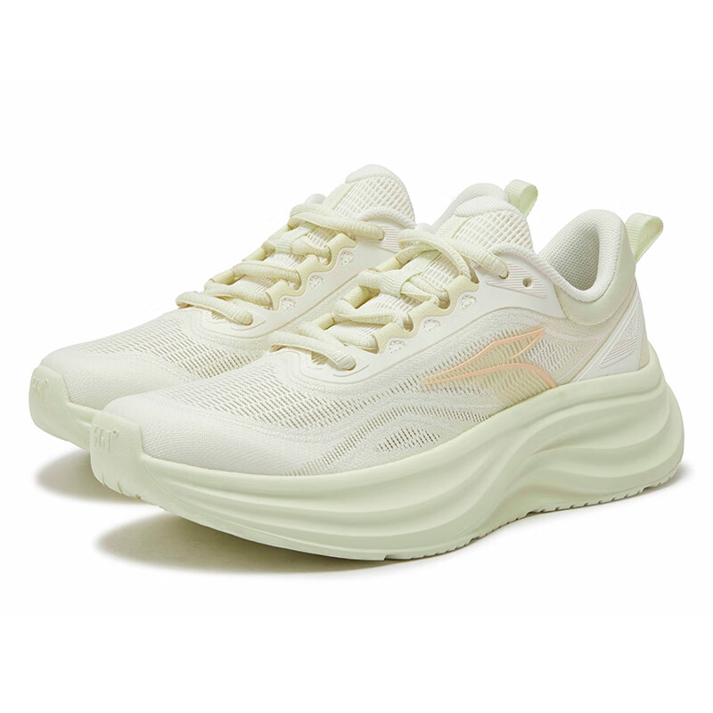 361° Breathable Coverage Low top Casual Running Shoes Women’s White Green