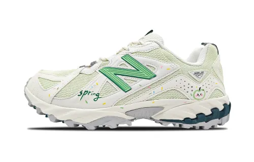 New Balance 610T Huijie, Green Apple Amusement Park Slip Resistant Abrasion Resistant Low top Outdoor Shoes Unisex