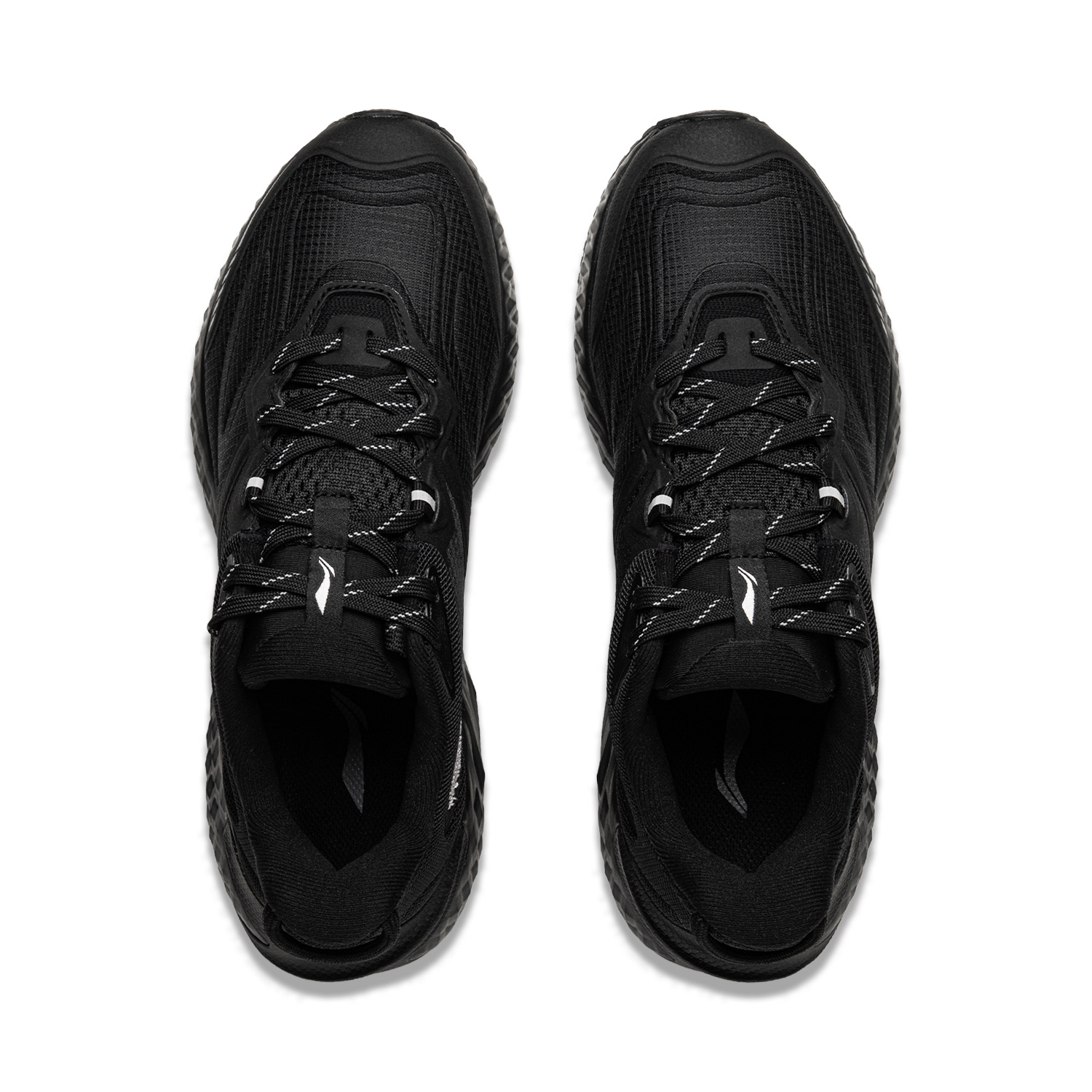 Li Ning Cloud Shield TPU Slip Resistant Abrasion Resistant Low top Casual Running Shoes Women’s Black