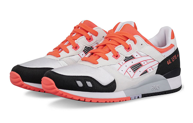 Мужские кроссовки ASICS Gel-Lyte 3 OG (красно-белые) — фото 3