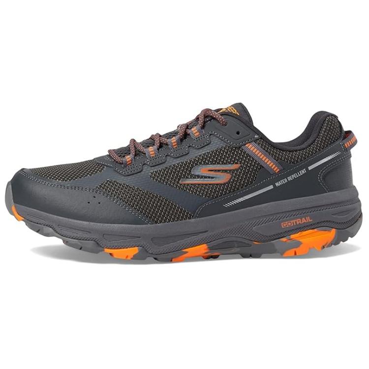 Skechers Low top Running Shoes Men’s Gray Orange